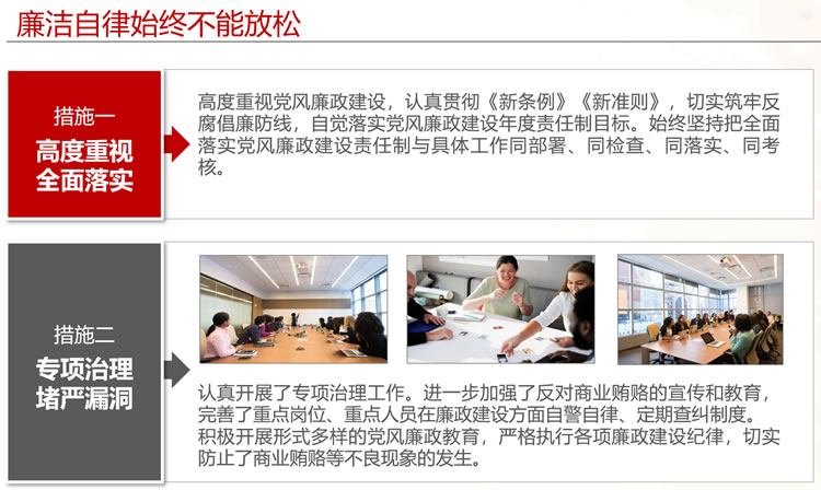 述责述廉报告模板